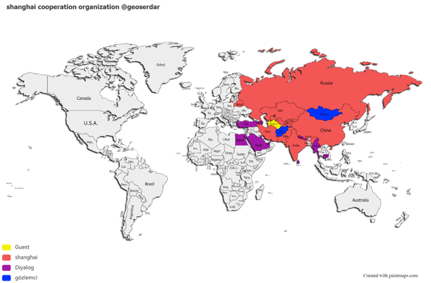 SHANGAİ COOPERATİON ORGANİZATİONSHANGAİ ŞANGAY ŞANGHAY İŞBİRLİĞİ