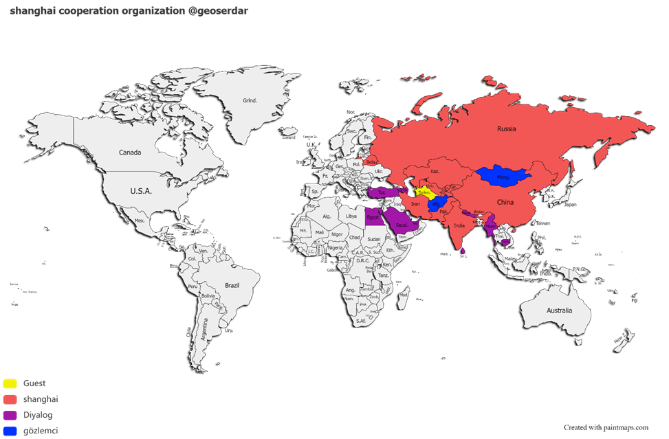 Şanghay İşbirliği Örgütü                  (Shanghai Cooperation&nbsp;Organisation)